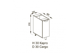 Н 30 Карго (Кухня Адэль Люкс)